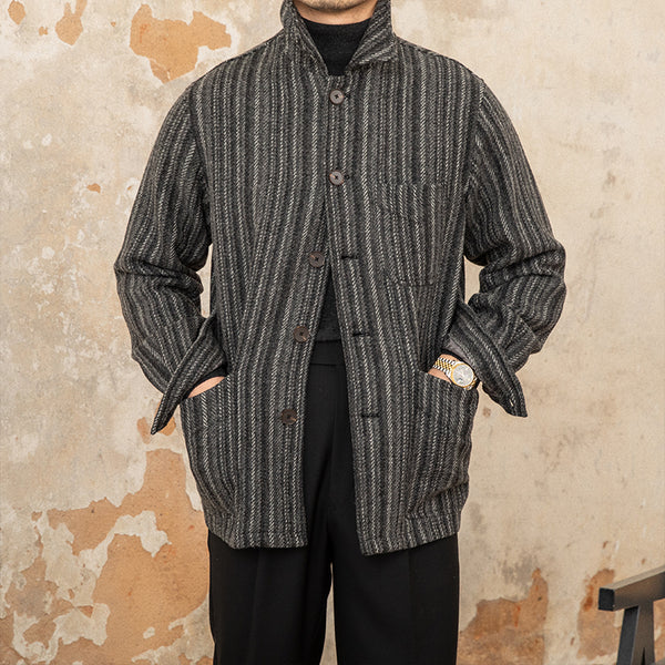 Men's All-in-one Striped Jacket