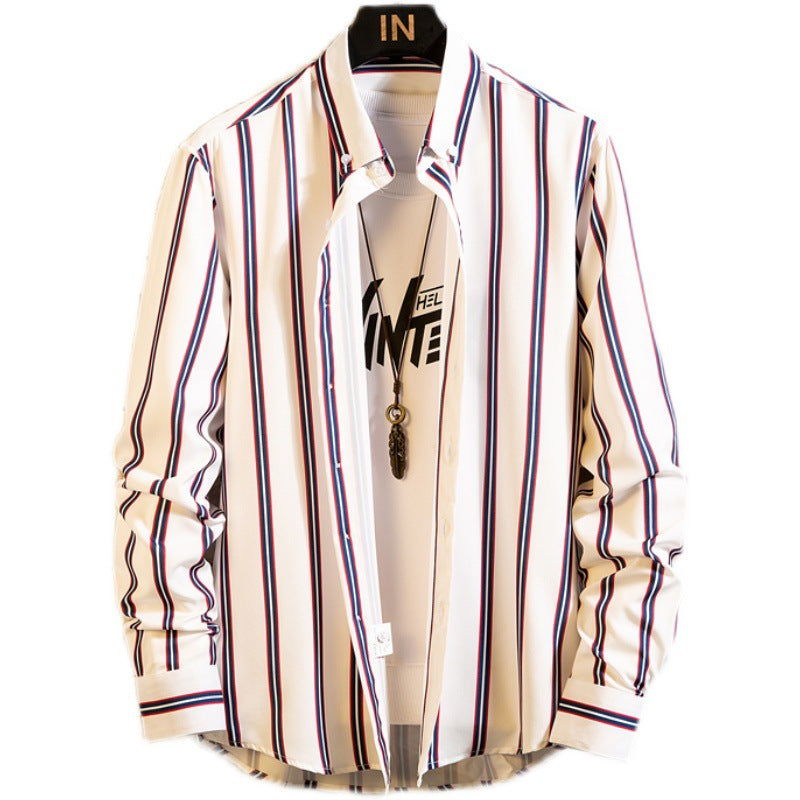 Men's Casual Striped Fashion Shirt