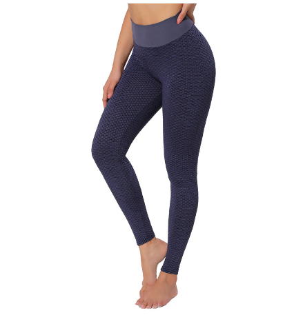 Leggings a cuadros Pantalones de yoga para fitness Leggings de gimnasio transpirables de cintura alta sin costuras