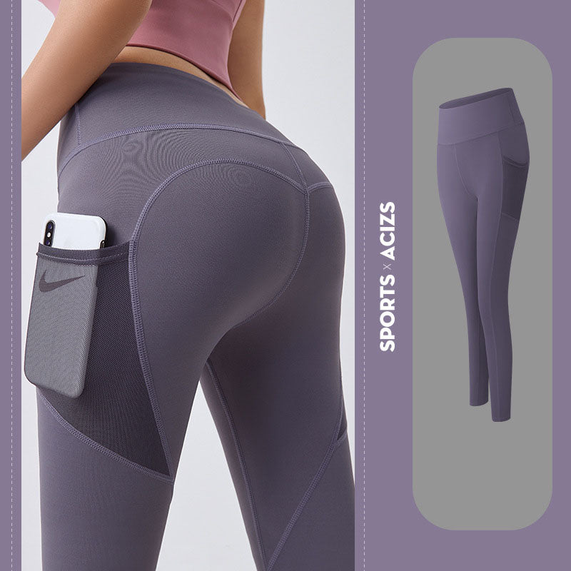 Yoga Pants Women With Pocket Leggings Fitness Pants