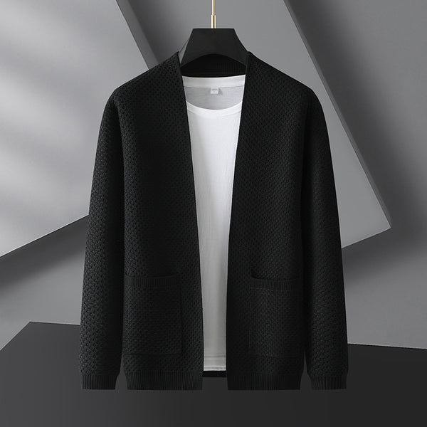 Men's Cardigan Knit Casual Plus Size Coat