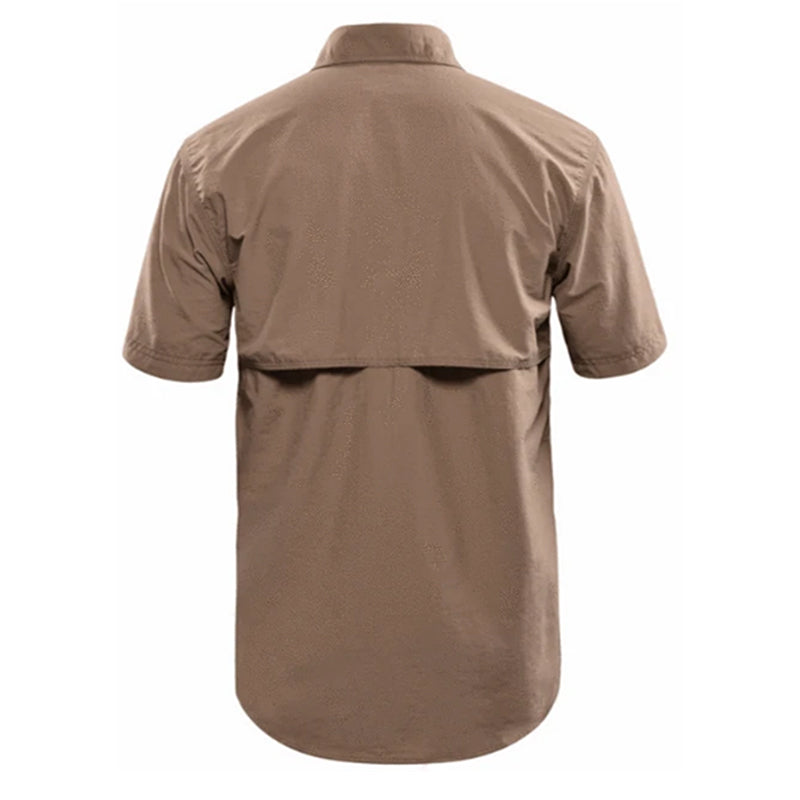 Quick-dry Breathable Solid Nylon Men's shirt