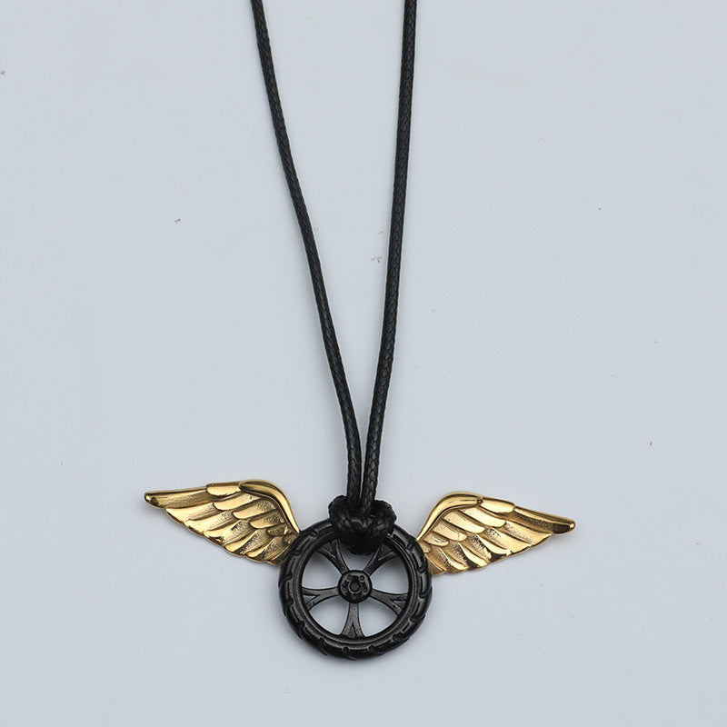 Angel Wings Pendant Necklace