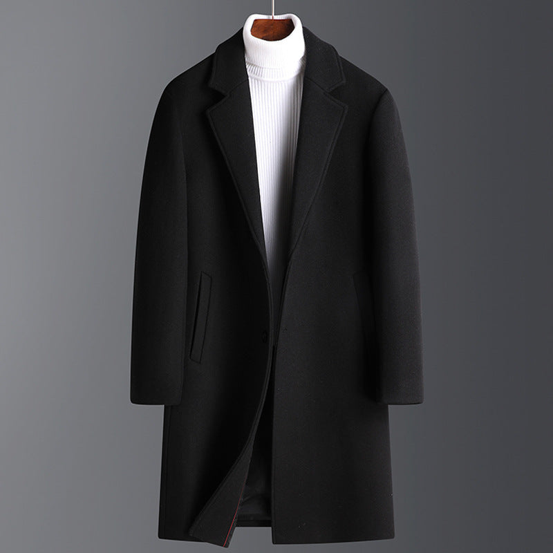 Wool Casual Winter Thickened Velvet Woolen Coat