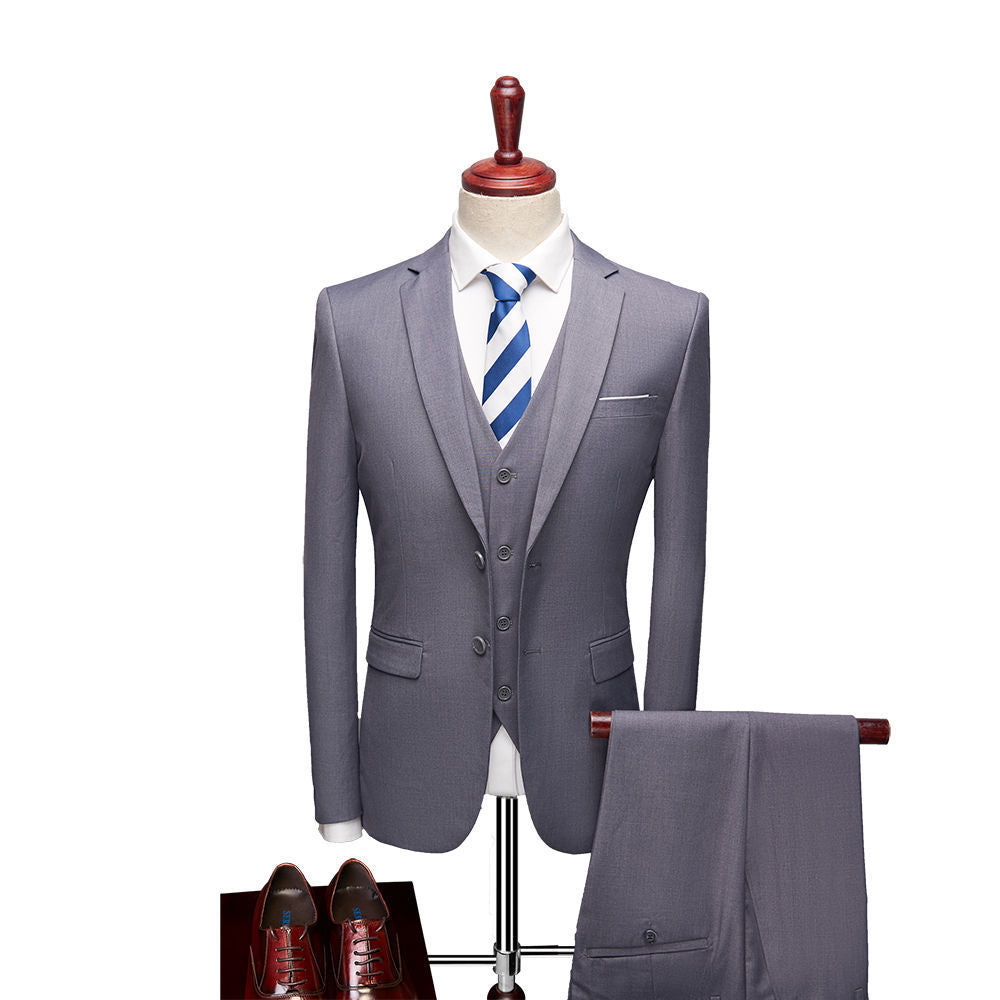 Men's Ruffian Handsome Casual Suit Full Set