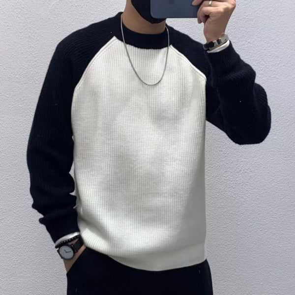 Colored Pullover Warm Wool Knitwear sweater