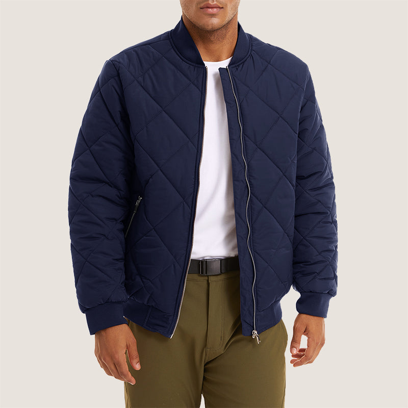 Chaqueta bomber gruesa de invierno cálida para hombre