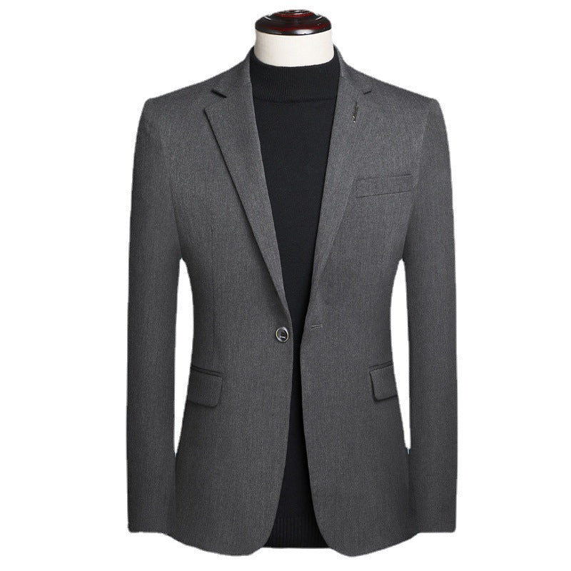 New Suit Jacket Male Professional Gentleman Casual blazer