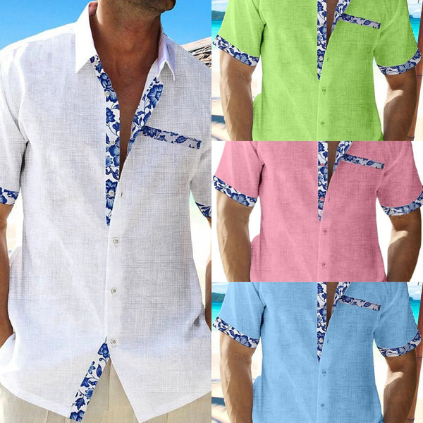 Men's Summer Vacation Seaside Casual Shirts