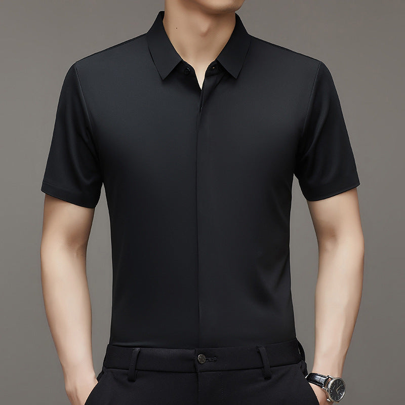 Seamless Men's Business Casual Shirt