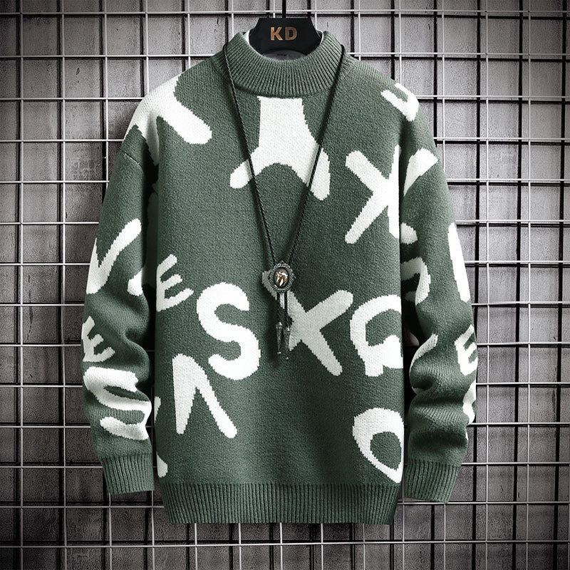 Men's Half Turtleneck Sweater