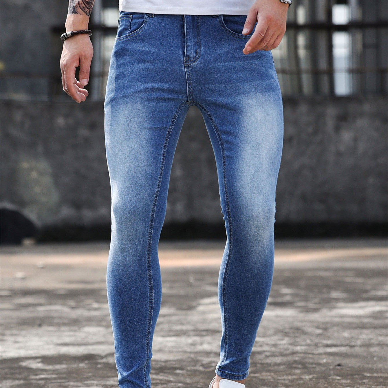 Men's Casual Stretch Skinny Jeans