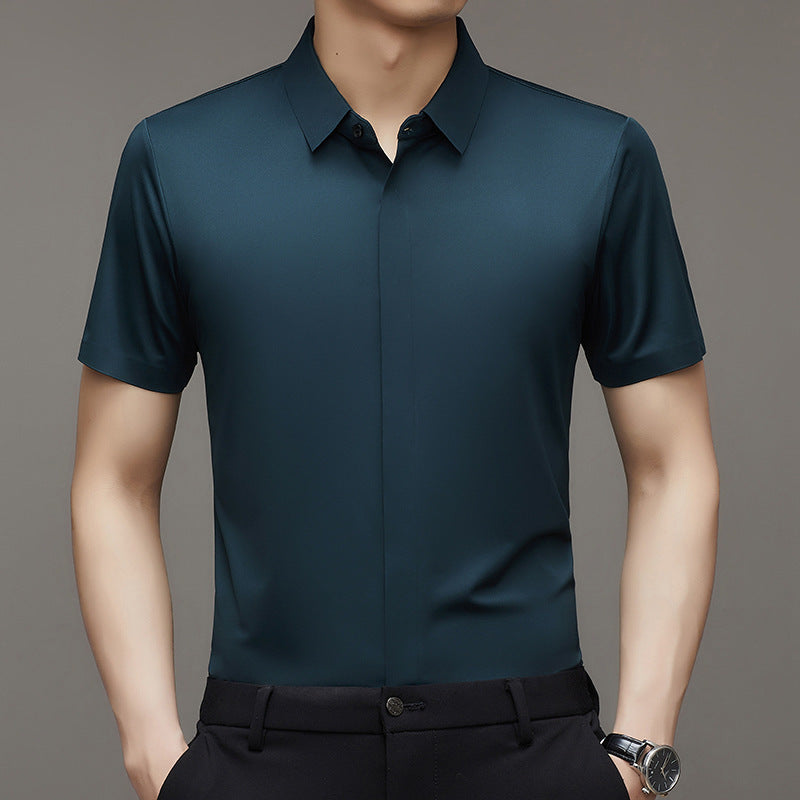 Seamless Men's Business Casual Shirt