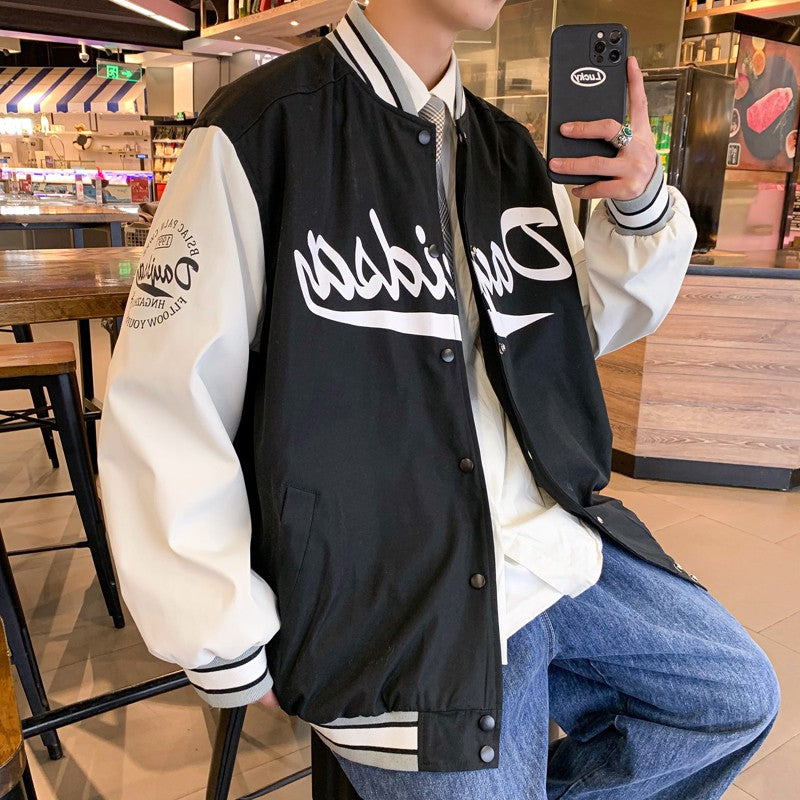 Baseball jacket for young guys