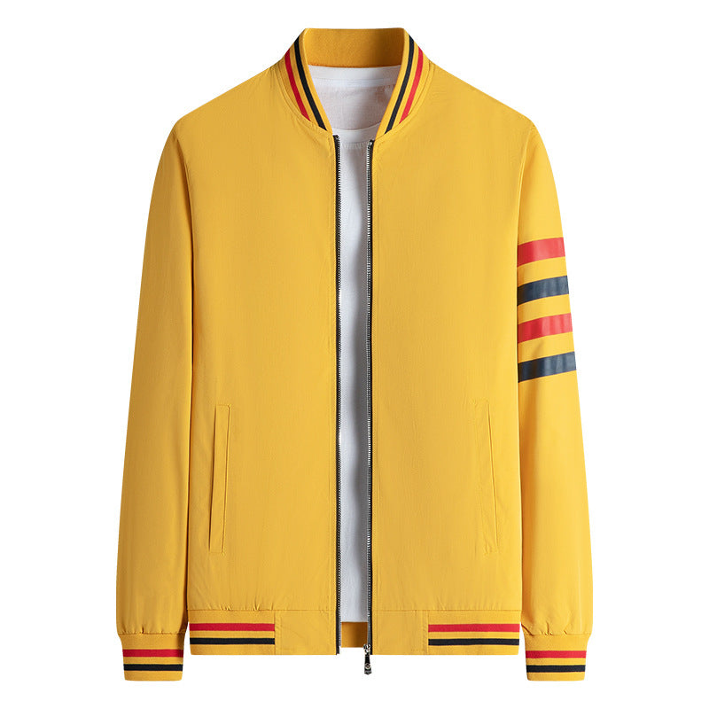 Fall New Four-bar TB Men's Baseball Jacket