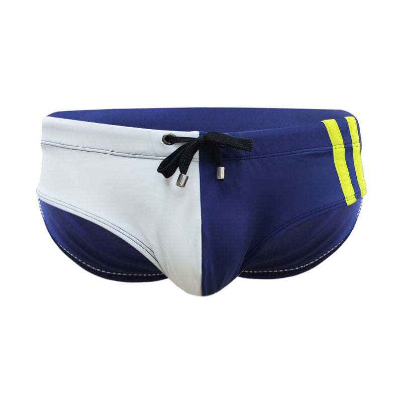 Men's Sports Style Sexy Swim Briefs Close-fitting Swimming Shorts