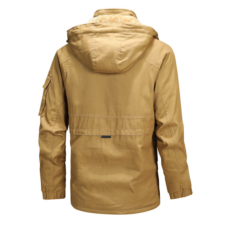 Men's Leisure Washed-out Jacket Coat