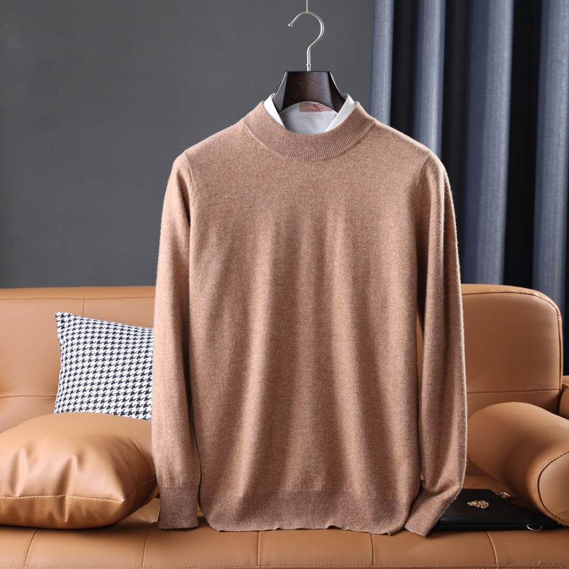 Men's Half High Collar Sweater