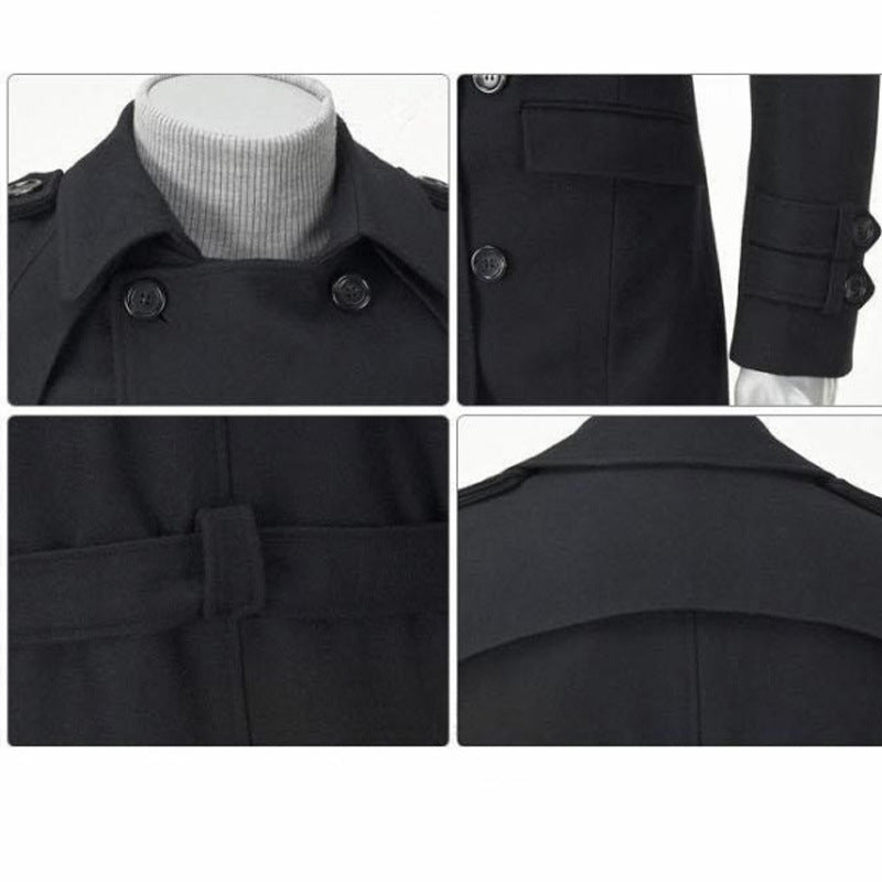 Casual Cool Woolen coat men