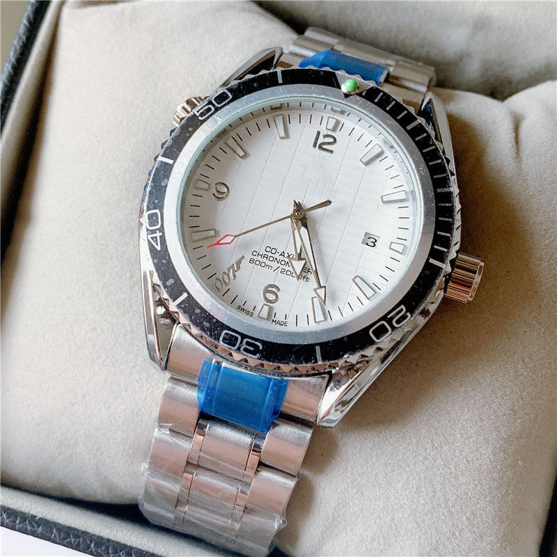 Business Luminous Calendar Refined Steel watch