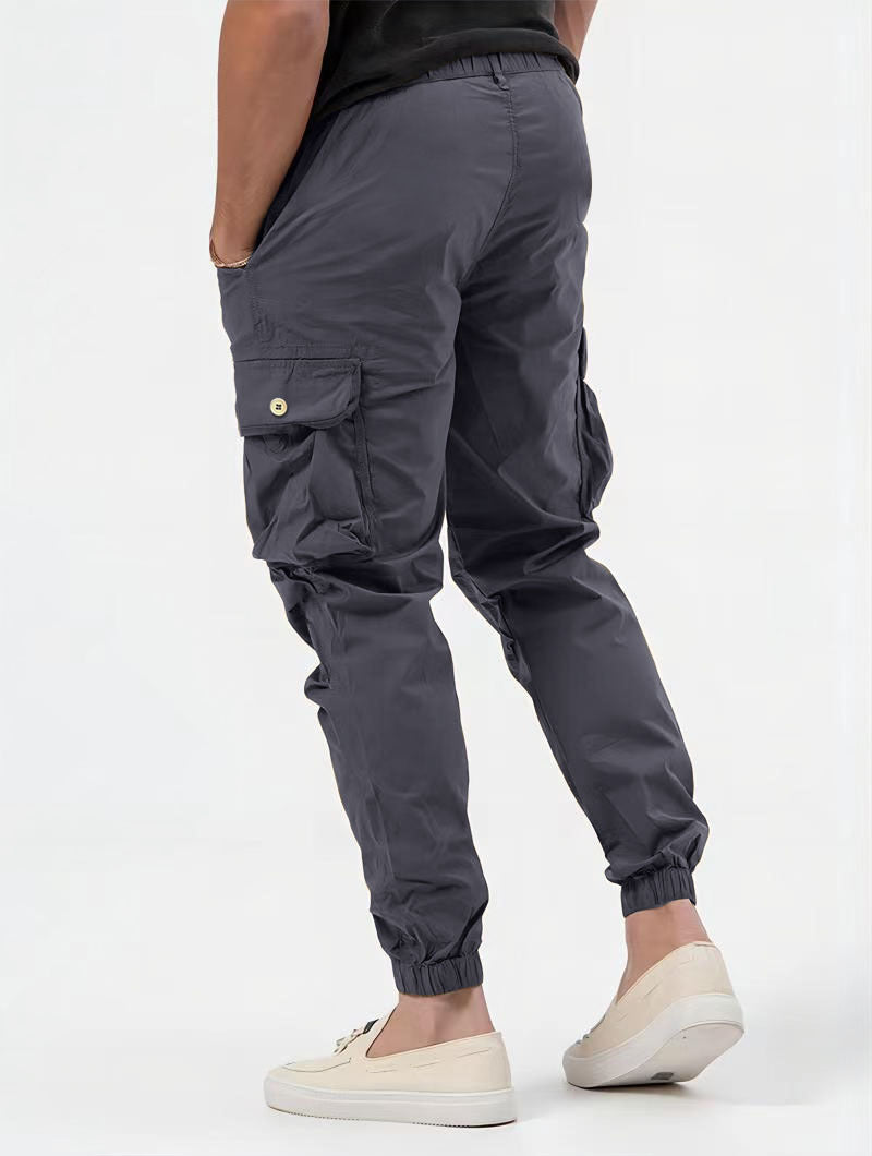 Men's Cargo Trousers With Three-dimensional Pockets pants