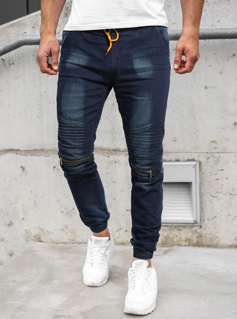 Spring Denim Trousers Men