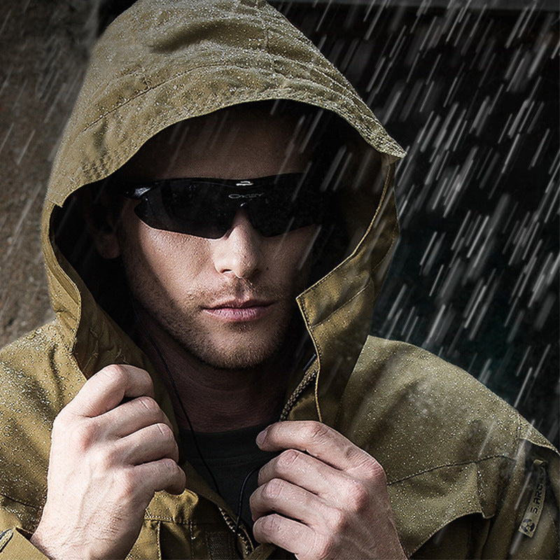 Men's Windproof Mid-length Coat