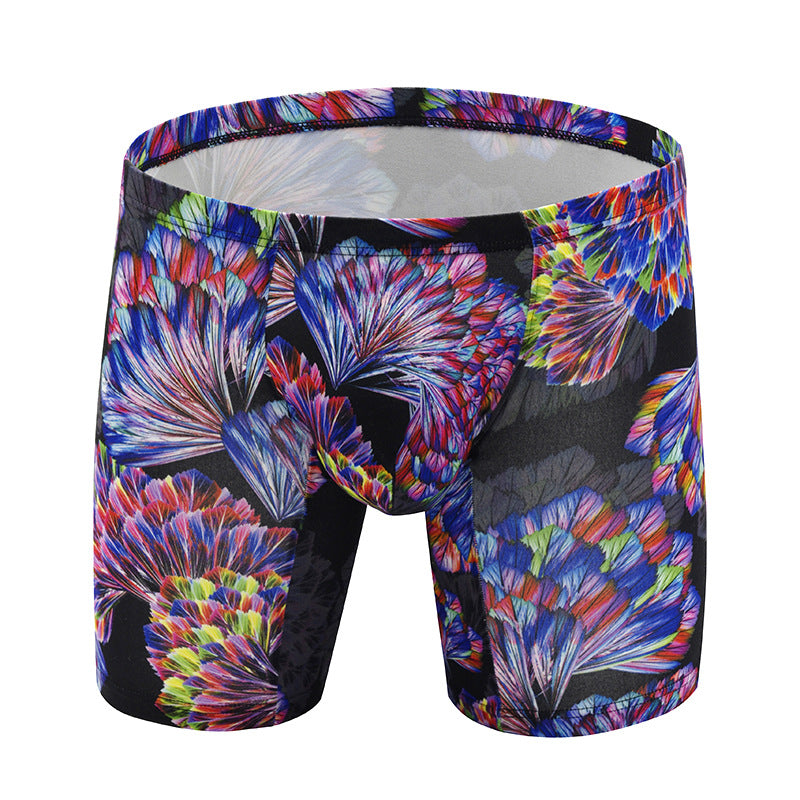 Loose Anti-wear Print Extended Boxers