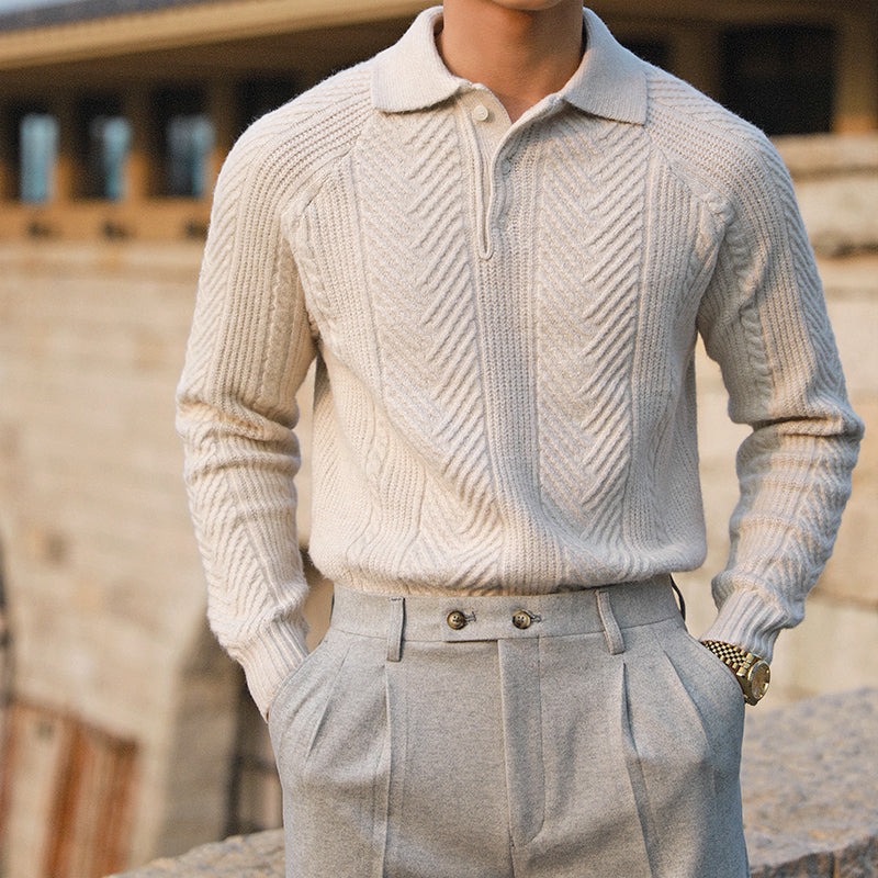 Men's Thickened Warm Base Sweater