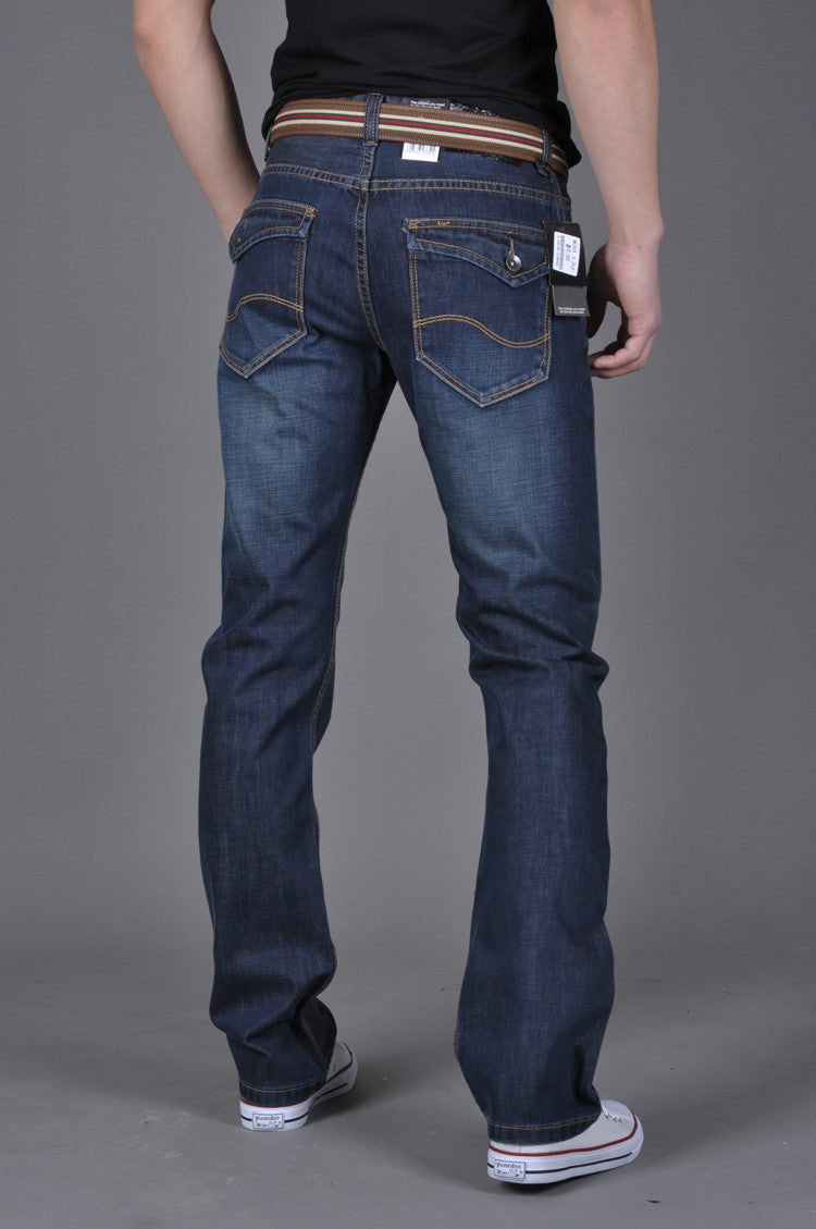 Winter Straight Slim Men's Jeans