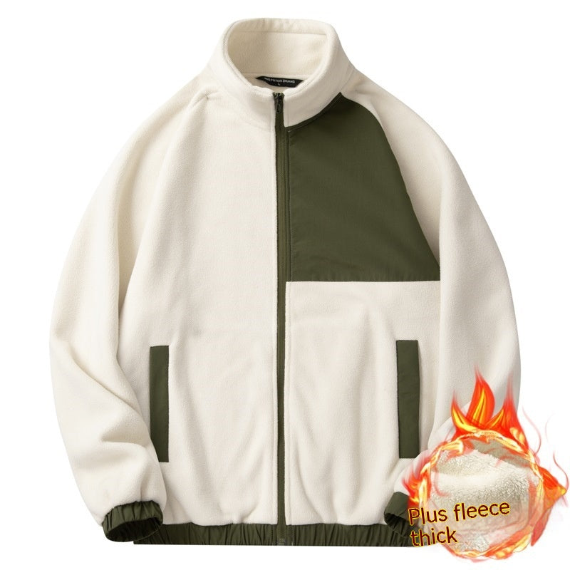 Double-sided Fleece Jacket Men's