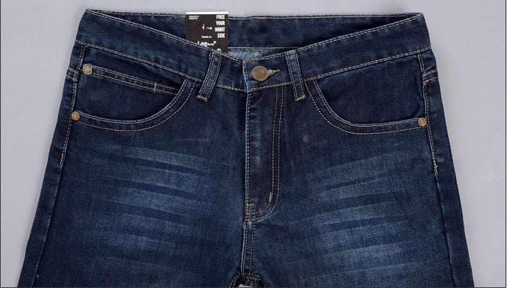 Winter Straight Slim Men's Jeans