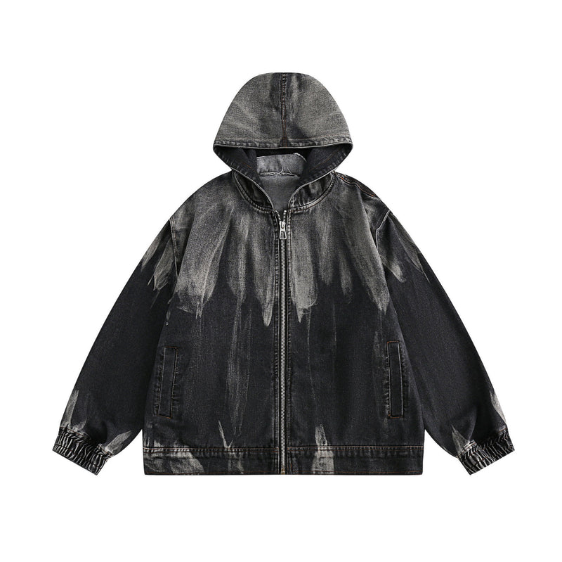 Hooded Washed Do The Old Cowboy Coat For men and women