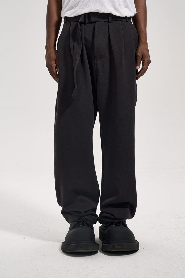 Hanging Men's Fashion Brand Casual Loose Casual Dress Pants