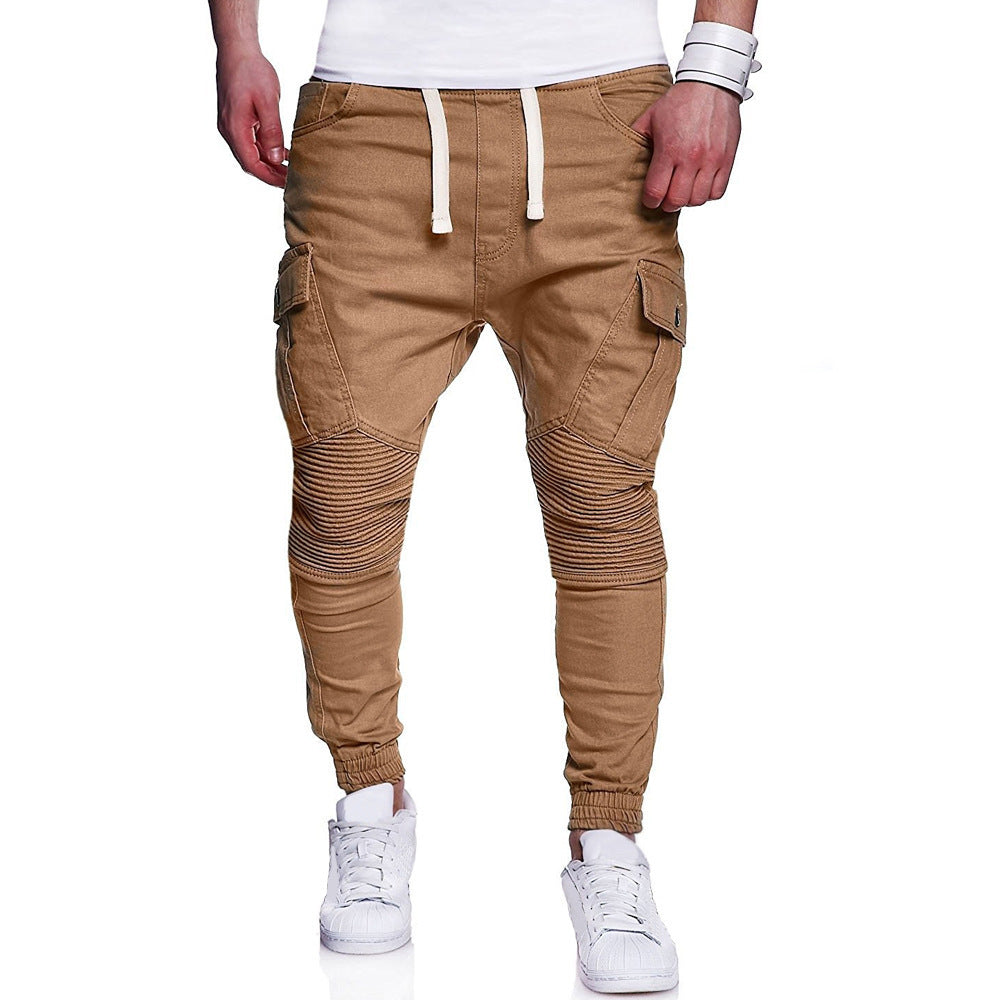 Fashion Belt Harem Casual Pants