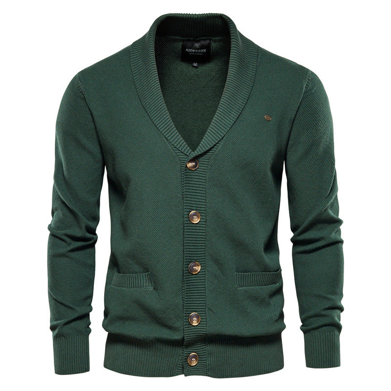 New Men's Cardigan Sweater