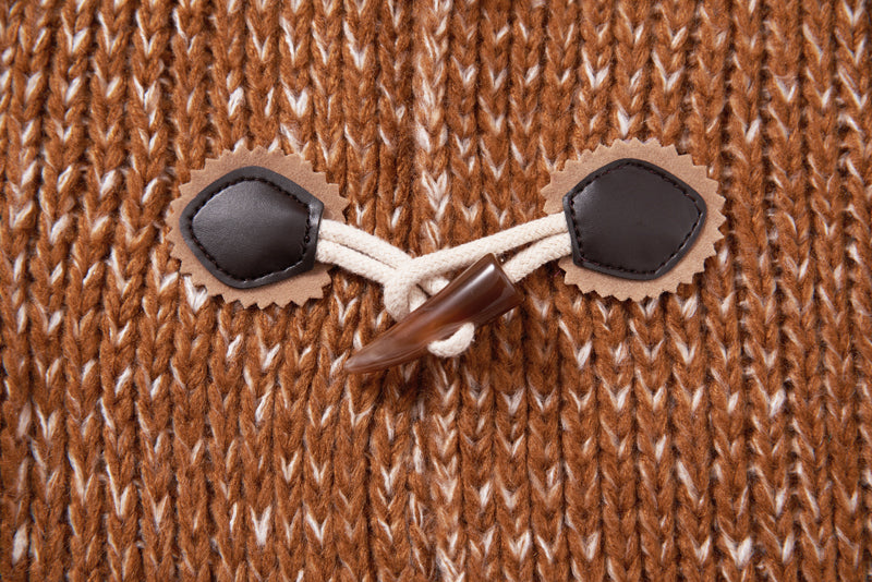 Men's Hooded Knit Cardigan coat