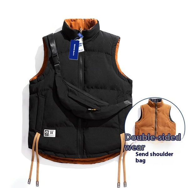 Double-sided Couple Cotton Vest Men And Women