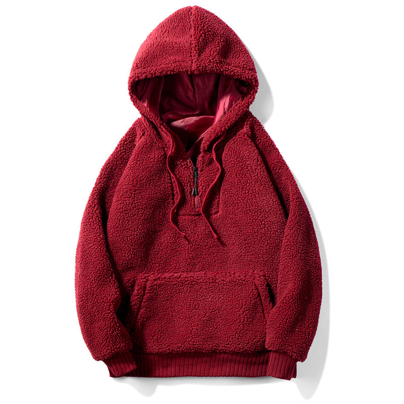 Big Pocket Pullover Hooded Sweater