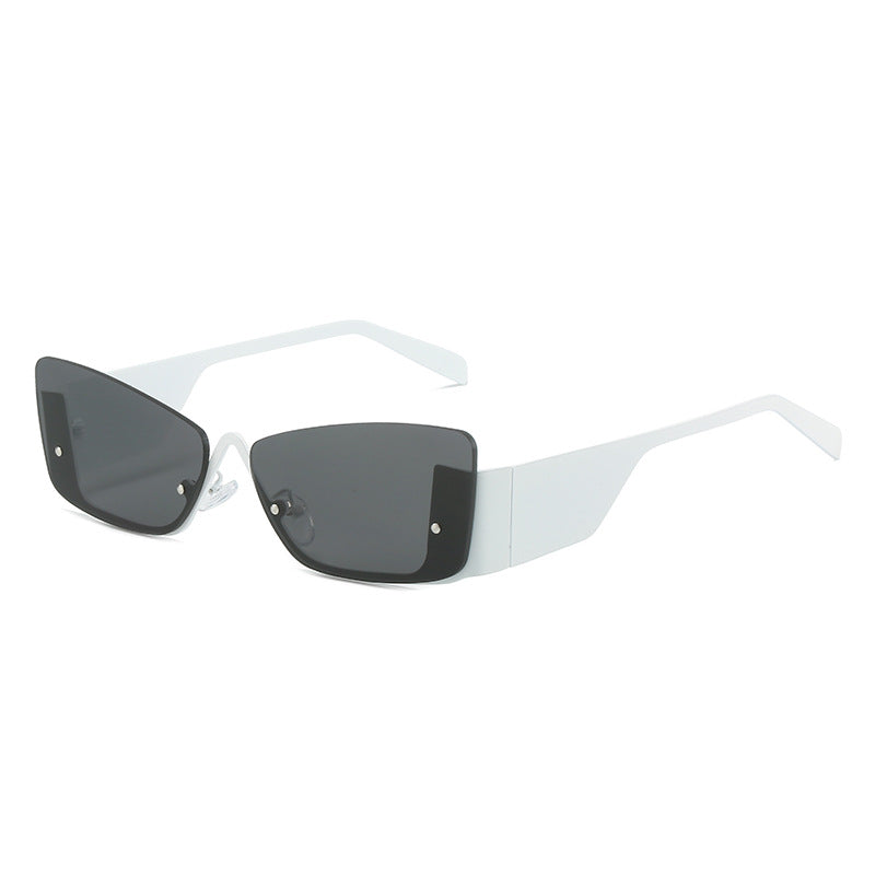 European And American Frameless Fashion Sunglasses