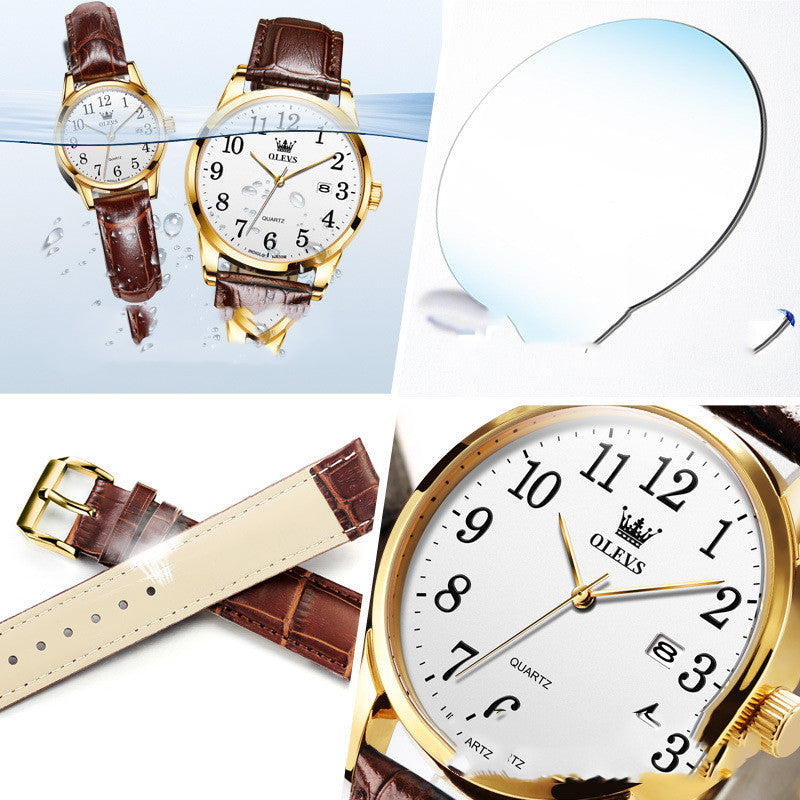 Waterproof Quartz Watch men