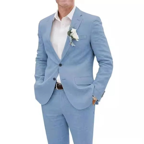 Men's Linen Slim Fit suit