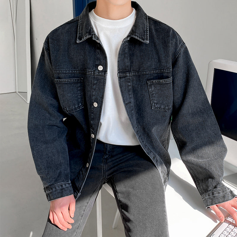 Men's Loose Trendy Denim Jacket