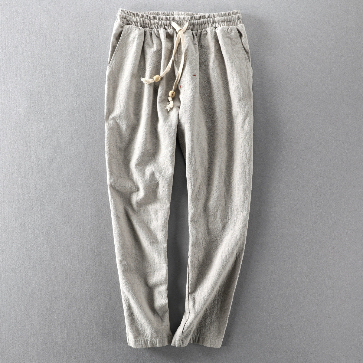 Autumn Linen Men's Casual Loose Cotton And Linen Casual Pants