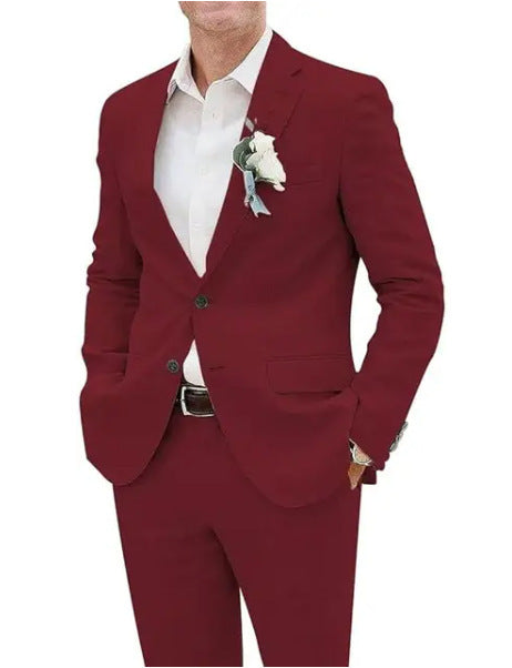 Men's Linen Slim Fit suit