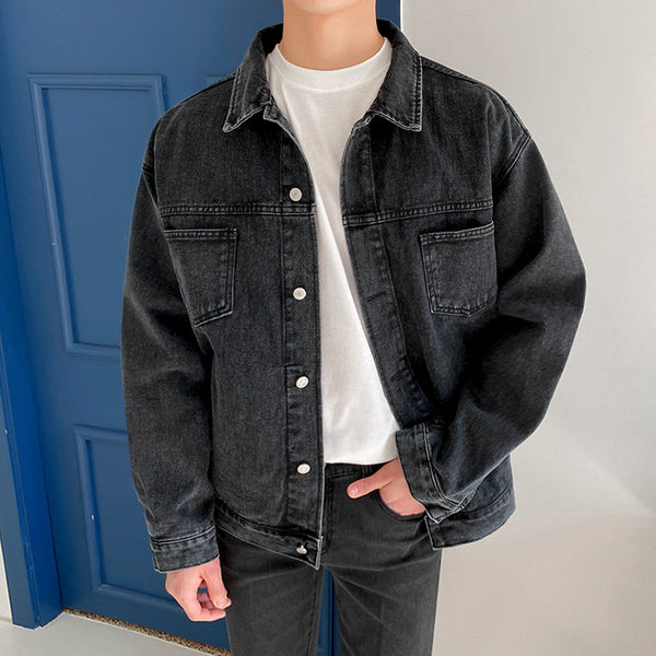 Men's Loose Trendy Denim Jacket