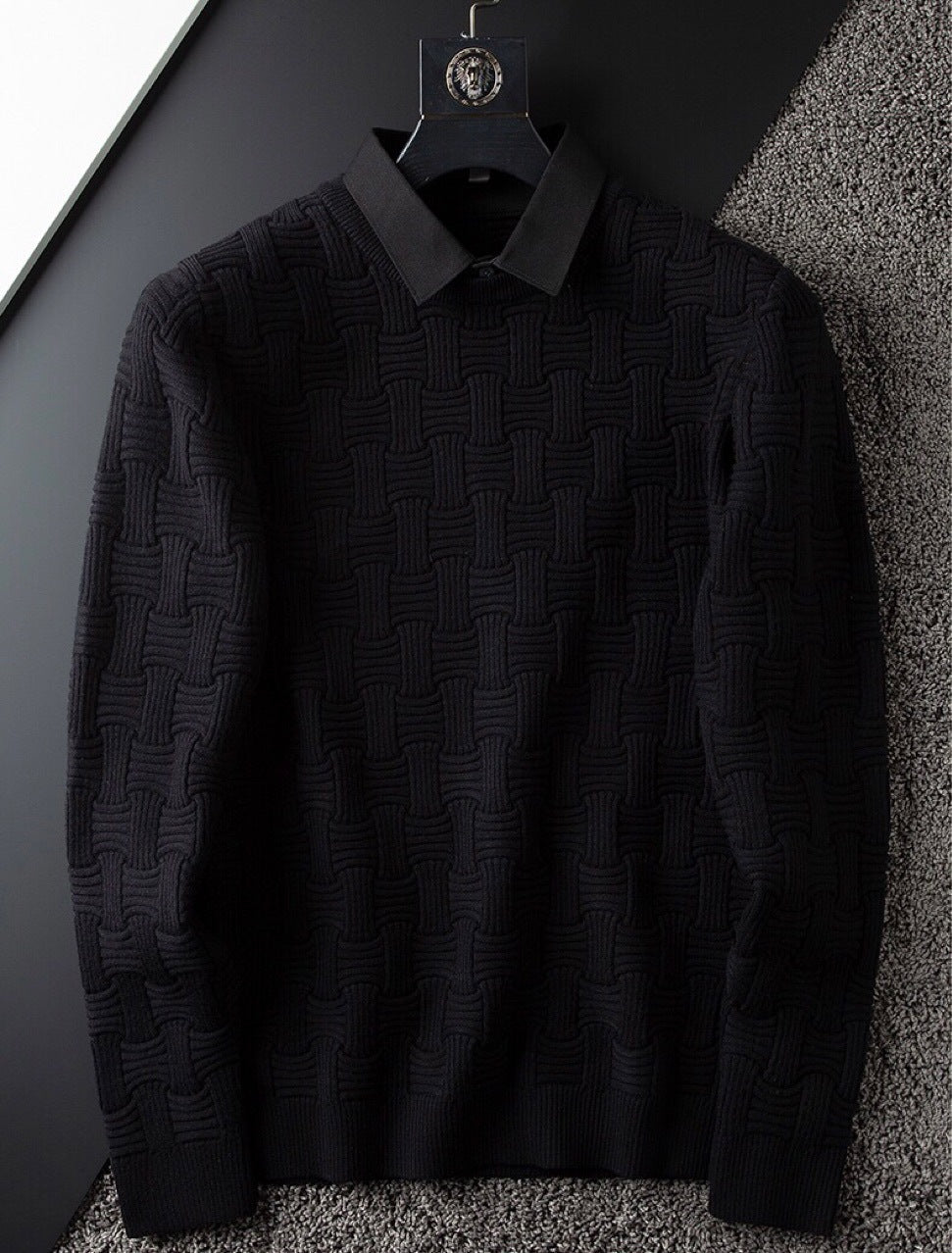 Men's Slim Pullover Sweater