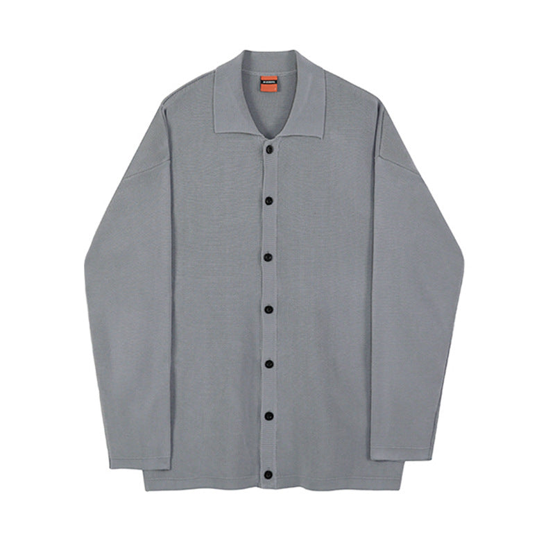 New Cardigan Men Loose shirt