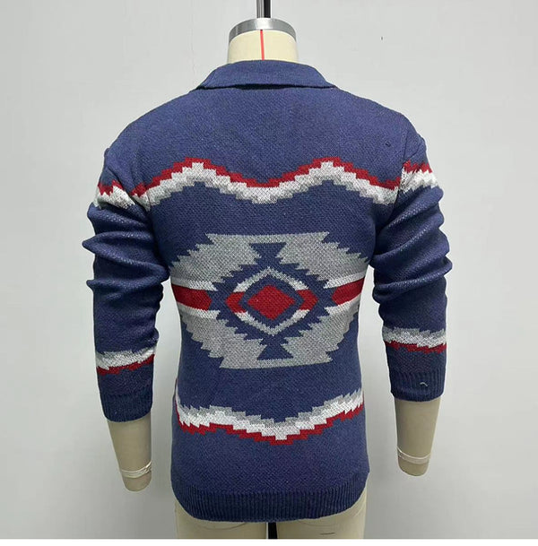 Men's Autumn And Winter Jacquard Sweater