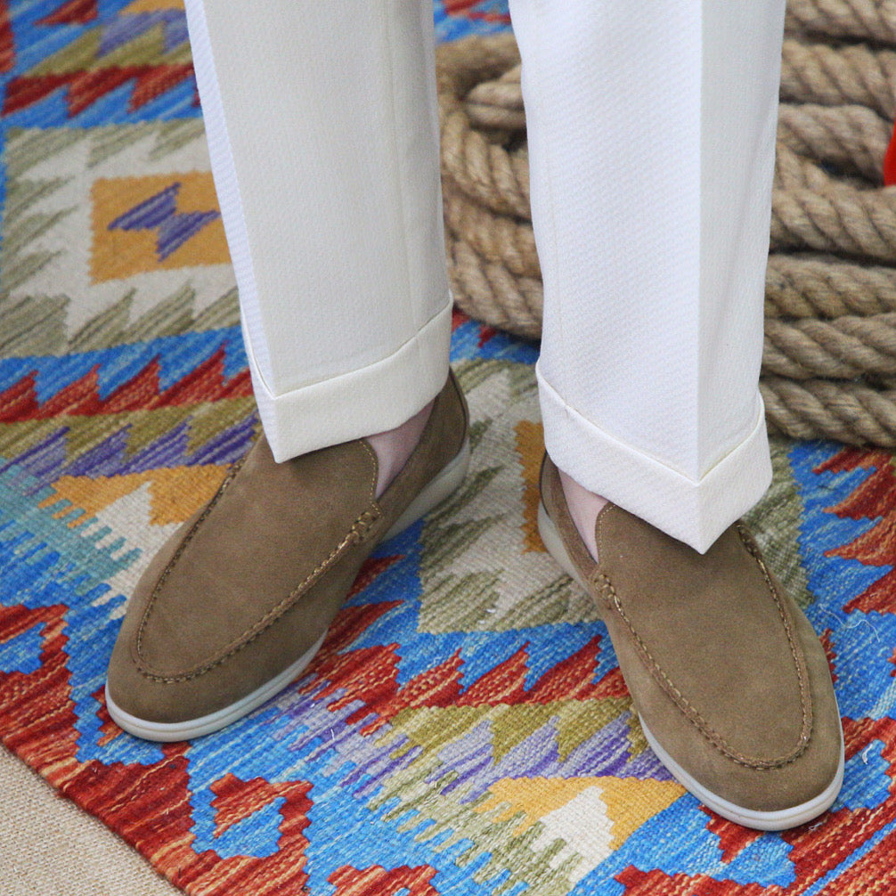 Cap Ferrat Suede Slip-On Loafer